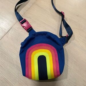 STATE Navy and Rainbow Kids Crossbody Bag